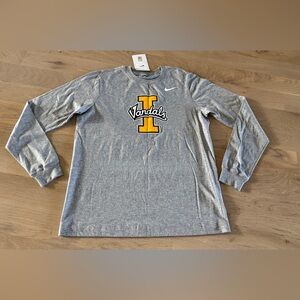 Nike Idaho Vandals long sleeve tshirt gray youth size large NWT